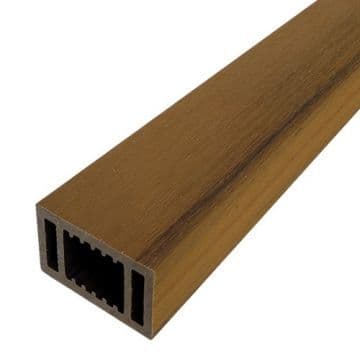 Перила ограждения нижние Woodvex Co-Extrusion 100х50х3000 мм, ТИК — ограждения и заборы из МПК, ЭКОДЭК