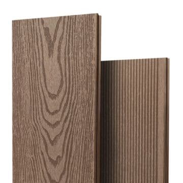 Террасная доска МАКС 2D СТ-М, 140х25 мм, КАШТАН — террасная доска из МПК, ЭКОДЭК, Центральный ФО