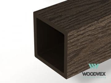 Столб ограждения Woodvex Select 100х100х3000 мм, ВЕНГЕ — ограждения и заборы из МПК, ЭКОДЭК