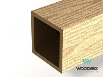 Столб ограждения Woodvex Select 100х100х3000 мм, ВУД — ограждения и заборы из МПК, ЭКОДЭК