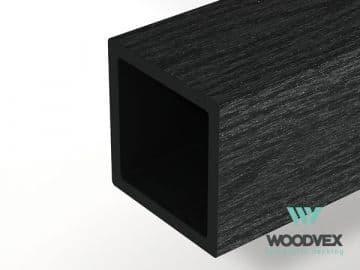 Столб ограждения Woodvex Select 100х100х3000 мм, ГРАФИТ — ограждения и заборы из МПК, ЭКОДЭК