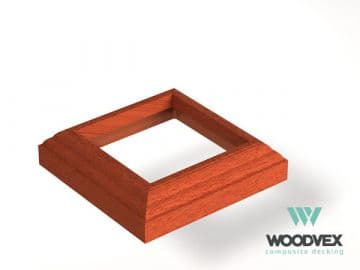 Юбка столба ограждения Woodvex Select, ТЕРРАКОТА — ограждения и заборы из МПК, ЭКОДЭК