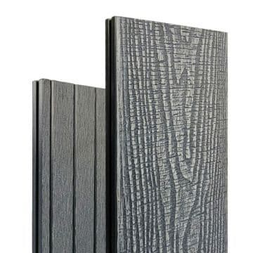Террасная доска ДПК. WOODVEX EXPERT ANTIQUE, 150х25х3000 (4000) мм, СЕРЫЙ — террасная доска из ПНД (ДПК), ЭКОДЭК
