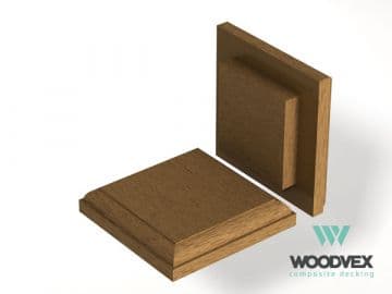 Крышка столба ограждения Woodvex Select, ВУД — ограждение из МПК, ЭКОДЭК, Центральный ФО