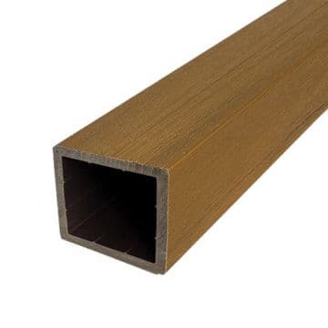 СТОЛБ ограждения Woodvex Co-Extrusion 100х100х3000 мм, ТИК — ограждения и заборы из МПК, ЭКОДЭК