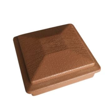 Крышка столба ограждения Woodvex Co-Extrusion 100х50 мм, ТИК — ограждение из МПК, ЭКОДЭК, Центральный ФО