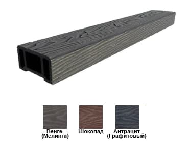 Перила3D Premium 92*45*3000 Базовые цвета — ограждения и заборы из ПНД (ДПК), WhiteDeck