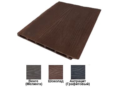 Сайдинг3D 180,4*14,5*3000 Базовые цвета — фасадная панель из ПНД (ДПК), WhiteDeck, Республика Татарстан