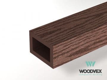 Балясина ограждения Woodvex Select 60х40х2250 мм, ТЕМНО-КОРИЧНЕВЫЙ — ограждения и заборы из МПК, ЭКОДЭК
